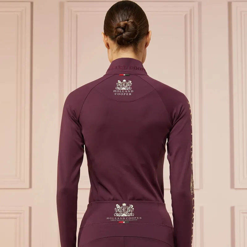Holland Cooper Base Layer - Mulberry-6